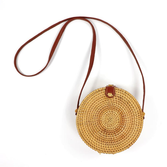 Bolsa de Playa Tejida en Ratán - Perfecta para Vacaciones - Image 2