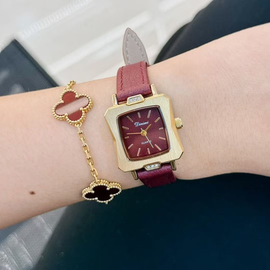 Reloj Elegante Alloy Ankela Rojo para Mujer - Image 27