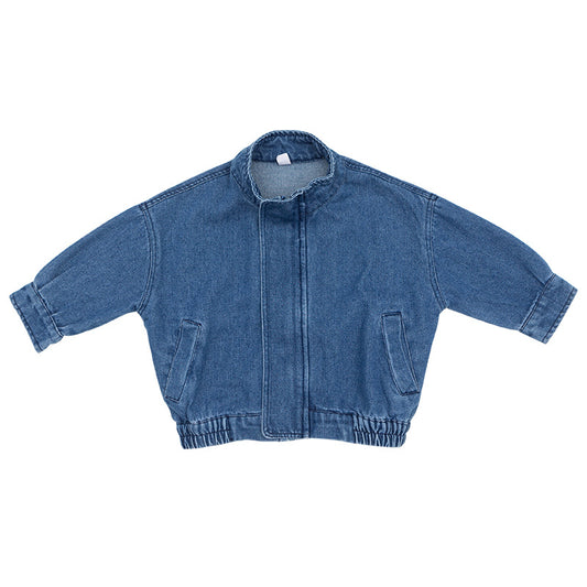 Chaqueta de Mezclilla para Niñas - Estilo Moderno y Versátil - Image 2