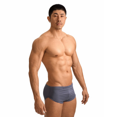 Shorts de Casa Tipo Bóxer en Seda de Hielo Cintura Baja para Hombre - Image 3
