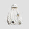 Chaqueta Deportiva Estampada Holgada