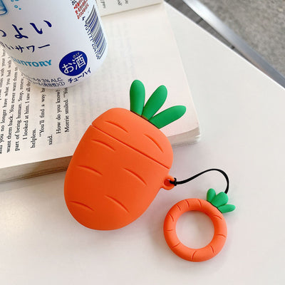 Fundas de Silicona para AirPods - Diseño Cactus y Zanahoria Verano - Image 8
