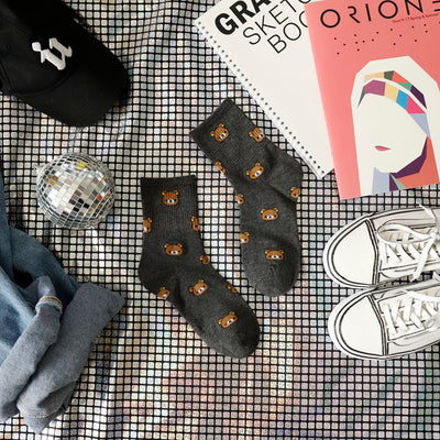 Calcetines Tubo Estampados para Mujer con Diseños Divertidos - Image 12