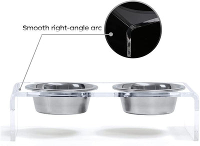 Comedero Elevado de Acrílico para Perros y Gatos - Image 3