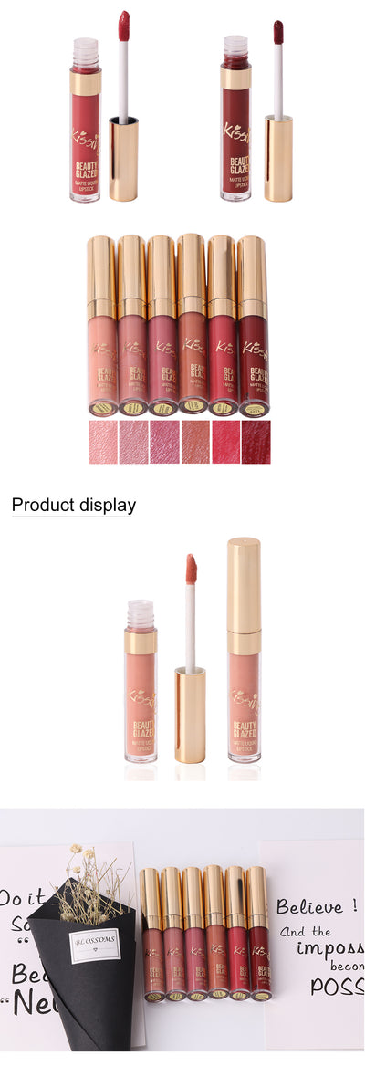 Set de 6 Labiales Líquidos Mate de Larga Duración - Image 4