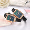 Reloj Cuadrado Retro para Mujer Verde - Elegancia Clásica