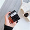 Capa Protetora de Silicone Macia para Fone de Ouvido Airpods 1 2 Preto com Galvanoplastia de Laser Love
