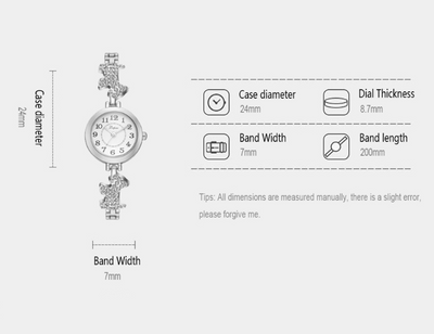 Reloj Pulsera Aleación Redonda - Image 10