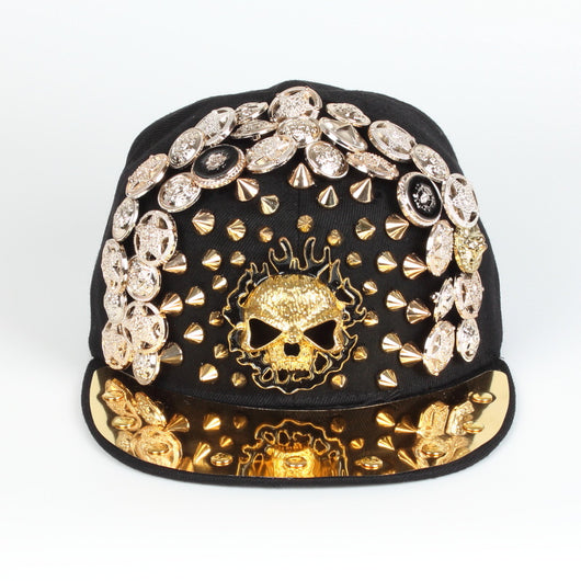 Gorra de Béisbol Calavera Leopardo con Remaches para Hombre y Mujer - Image 5