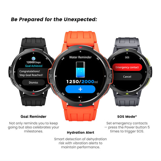 Reloj Inteligente GPS Resistente al Agua 3ATM - Image 9