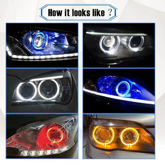 Luces LED Ojos de Ángel para Automóvil - Lente Decorativa Premium - Image 24