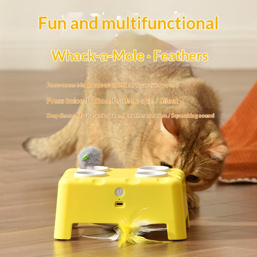 Casa Inteligente 3 en 1 para Gatos con Juguetes Interactivos - Image 3