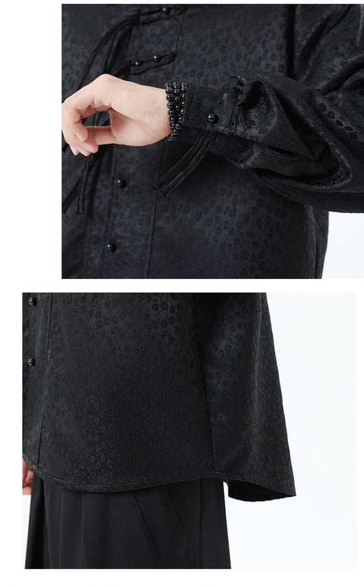 Camisa Suelta Estilo Chino Retro Artístico - Diseño Original - Image 20