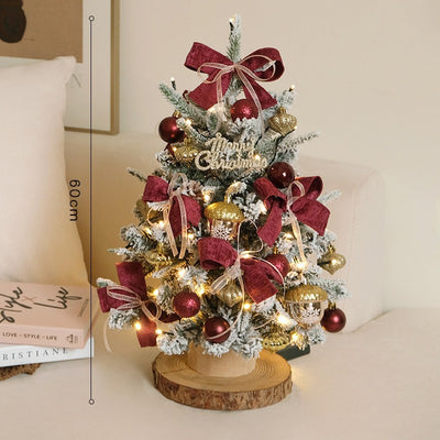 Árbol de Navidad Decorativo con Luces LED para Escritorio y Habitación - Image 13