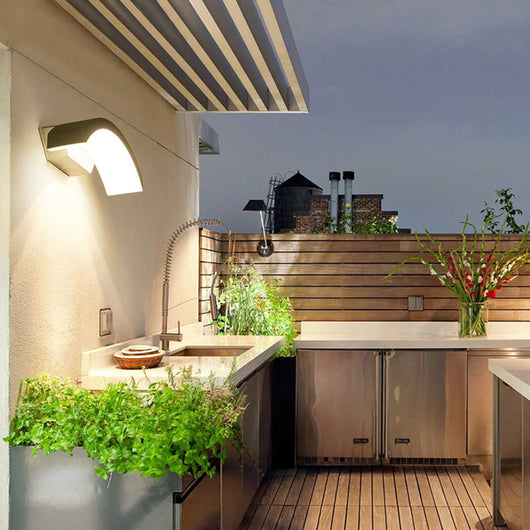 Lámpara de Pared para Exterior con Diseño Moderno - Image 16