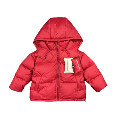 Abrigo de Plumón de Pato Blanco para Niños - Calidez Invernal Premium - Image 4