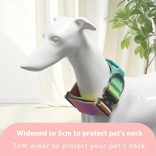 Collar Graduado Ancho para Mascotas - Comodidad sin Rozaduras