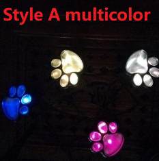 Luces Solares Decorativas con Huella de Pata - Lámparas LED para Jardín - Image 3