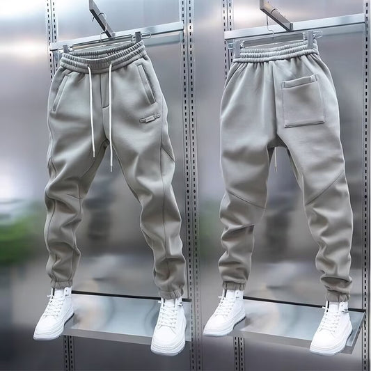 Pantalones Deportivos Casuales para Hombre - Diseño Moderno en Colores Sólidos - Image 2