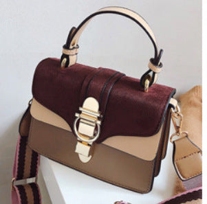 Bolso Bandolera Cuadrado Retro Mate de Una Correa - Image 23
