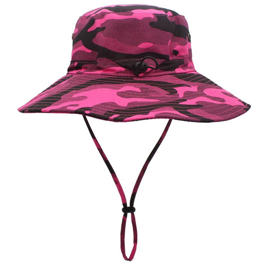 Gorra de Pesca con Camuflaje y Protección Solar