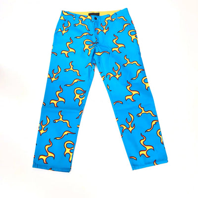 Pantalones de chándal ajustados azul fuego - Tendencia viral - Image 6
