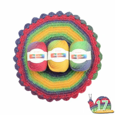 Ovillo Arcoíris Multicolor para Tejer - Image 22