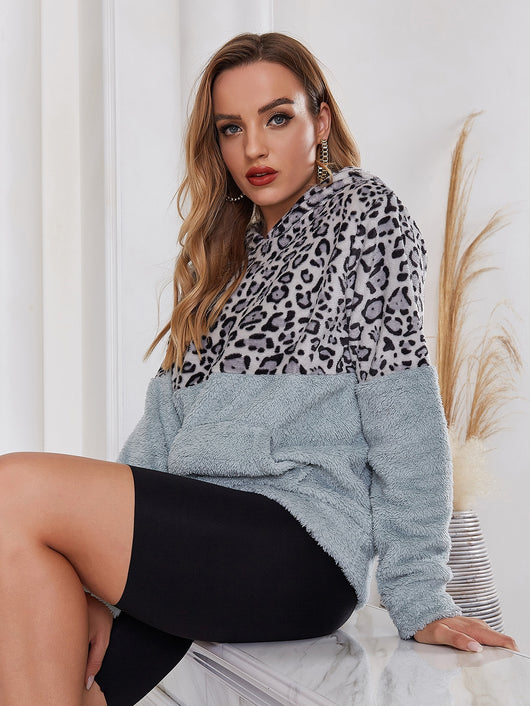 Blusa Estampado Leopardo Manga Larga para Mujer - Image 8