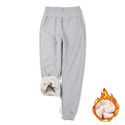 Pantalones Cálidos de Cintura Alta con Forro Polar - Diseño Estilizado - Image 13