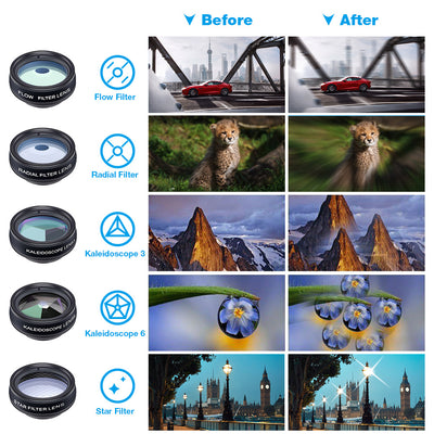 Kit de Lentes Profesionales para Smartphone: Gran Angular, Teleobjetivo y Ojo de Pez HD - Image 19