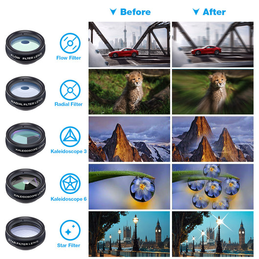 Kit de Lentes Profesionales para Smartphone: Gran Angular, Teleobjetivo y Ojo de Pez HD - Image 19