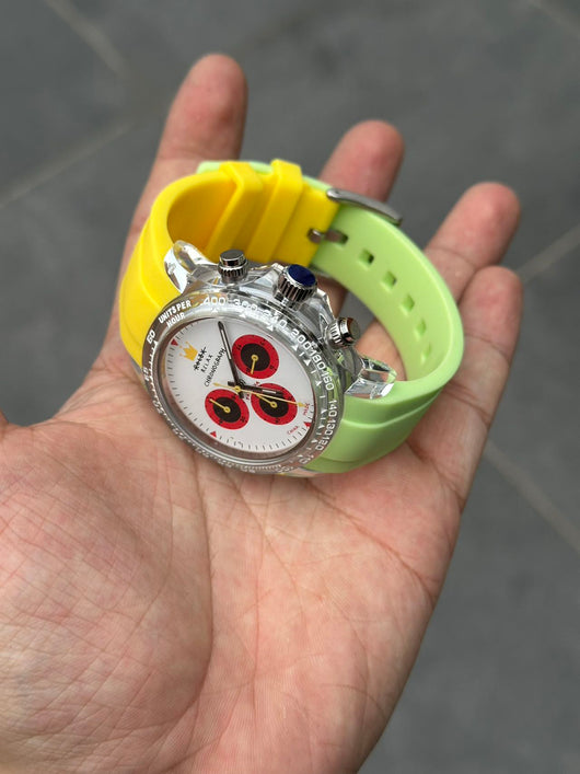 Reloj Cronógrafo Panda Palette Resistente al Agua con Esfera Luminosa - Image 14