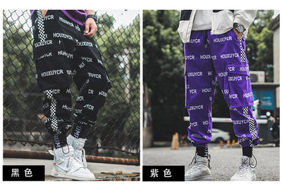 Pantalones de Moda Estampado Letras para Hombre - Comodidad y Estilo - Image 19