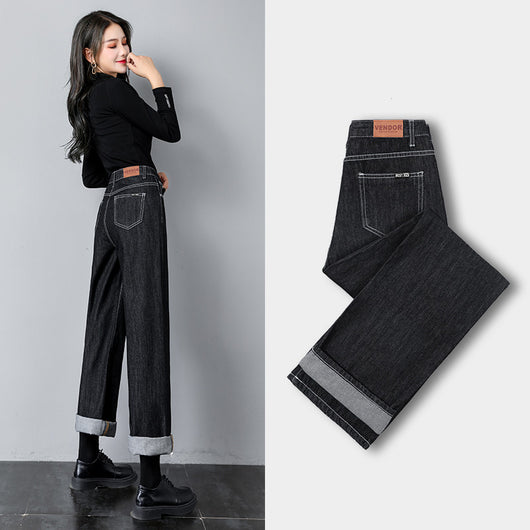 Pantalones Rectos de Cintura Alta Efecto Reductor - Image 11