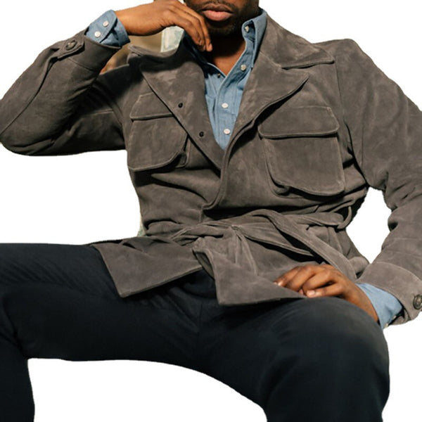 Chaqueta Casual Slim Fit de Manga Larga para Otoño