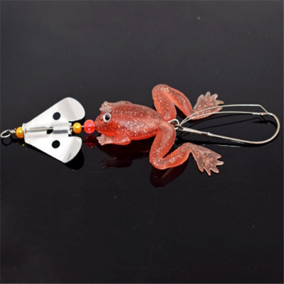 Señuelos Giratorios con Lentejuelas para Pesca de Ranas - Image 6