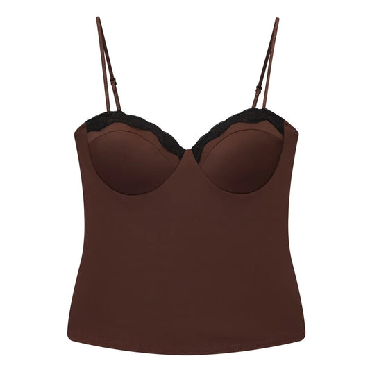 Camiseta de Encaje para Mujer - Prenda Versátil sin Mangas - Image 2