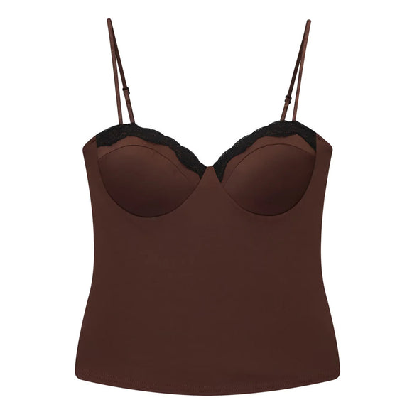 Camiseta de Encaje para Mujer - Prenda Versátil sin Mangas