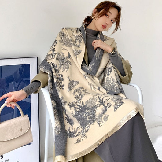 Bufanda Térmica Reversible para Invierno - Doble Cara Acolchada - Image 4