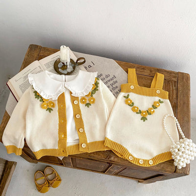 Abrigo Tejido en Crochet 3D para Niñas - Image 12