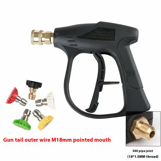 Pistola de Alta Presión para Lavado de Autos con Válvula de Aluminio - Image 11