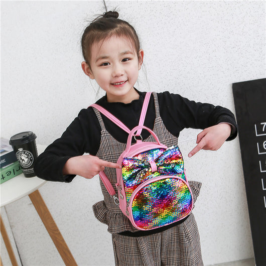 Mochila Infantil con Lentejuelas Brillantes y Diseño Adorable - Image 10