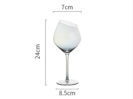 Copa de Vino Cristal Premium con Boca Oblicua - Juego de Copas para Vino Tinto y Champagne - Image 15