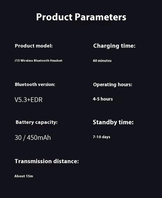 Auriculares Inalámbricos Bluetooth con Cancelación de Ruido y Pantalla Digital - Image 12