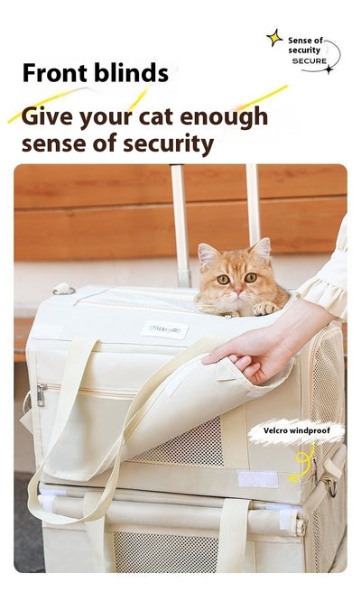 Mochila de Transporte para Gatos con Control de Estrés - Image 30