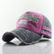 Old Worn-out Baseball 1969 Letter Hat Pink