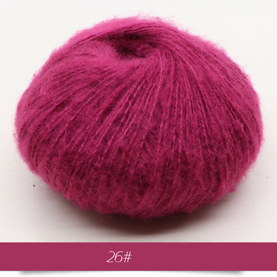 Suéter y chal de mohair para bebé con detalle de tejido - Image 87