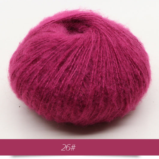 Suéter y chal de mohair para bebé con detalle de tejido - Image 87