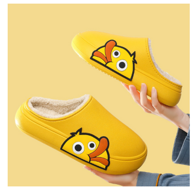 Pantuflas de Algodón con Diseño de Osito Adorable para Casa y Exterior - Image 20