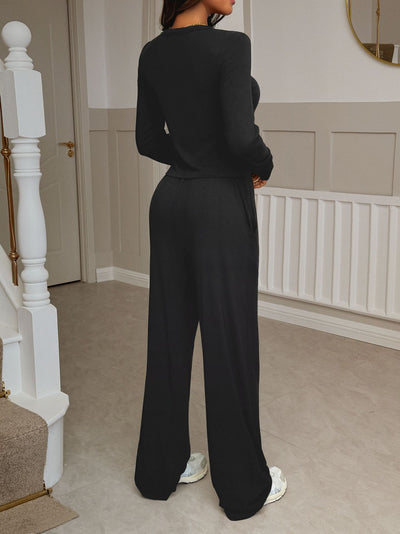 Conjunto Casual Europeo: Chaqueta y Pantalón para Viajes - Image 12